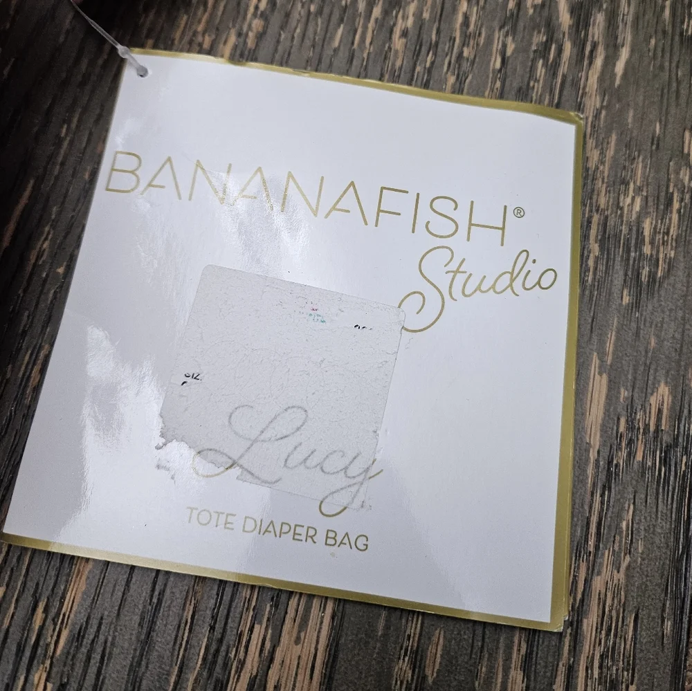 Bananafish Studio Diaperbag Pink New